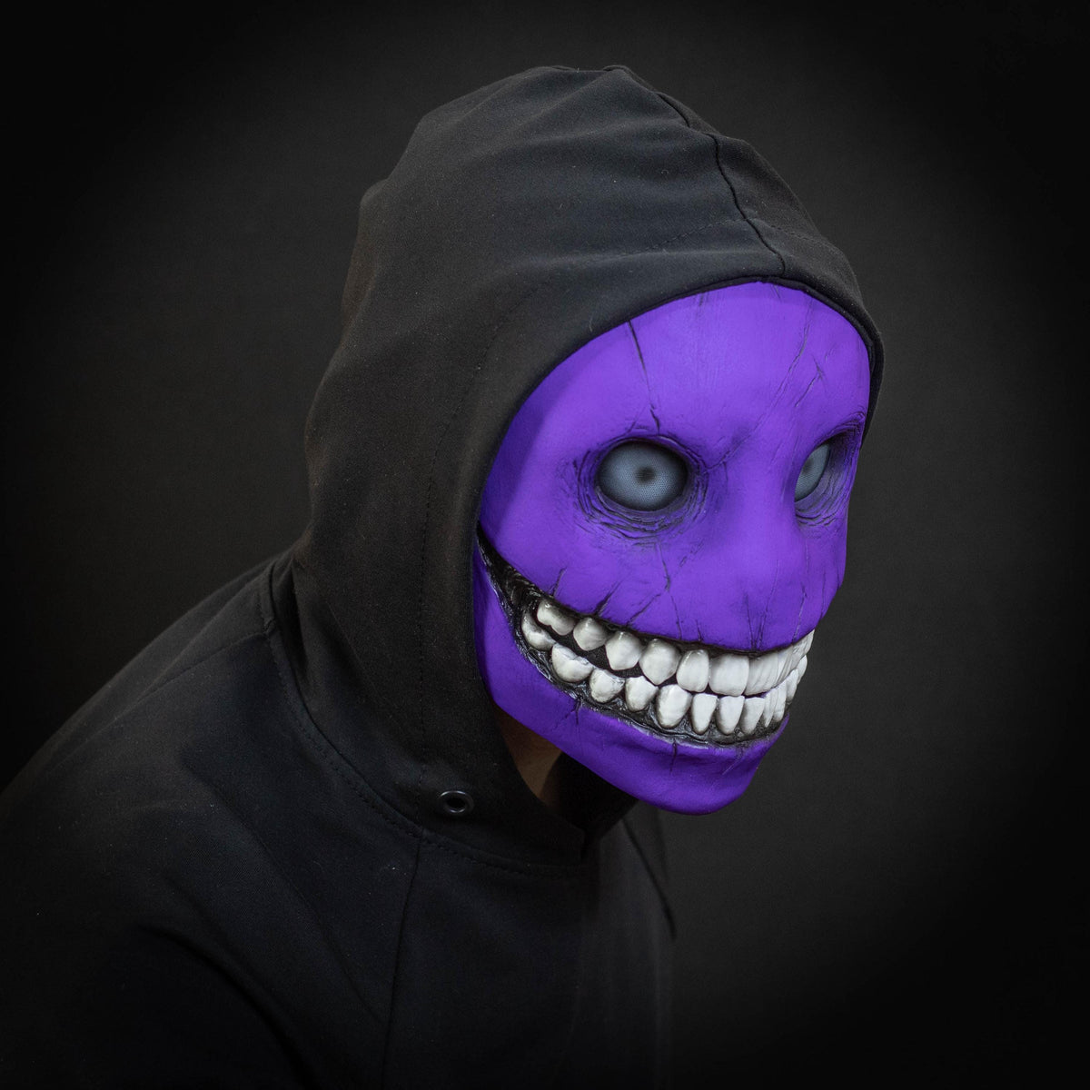 Purple Smile Mask: Halloween Cosplay Gift