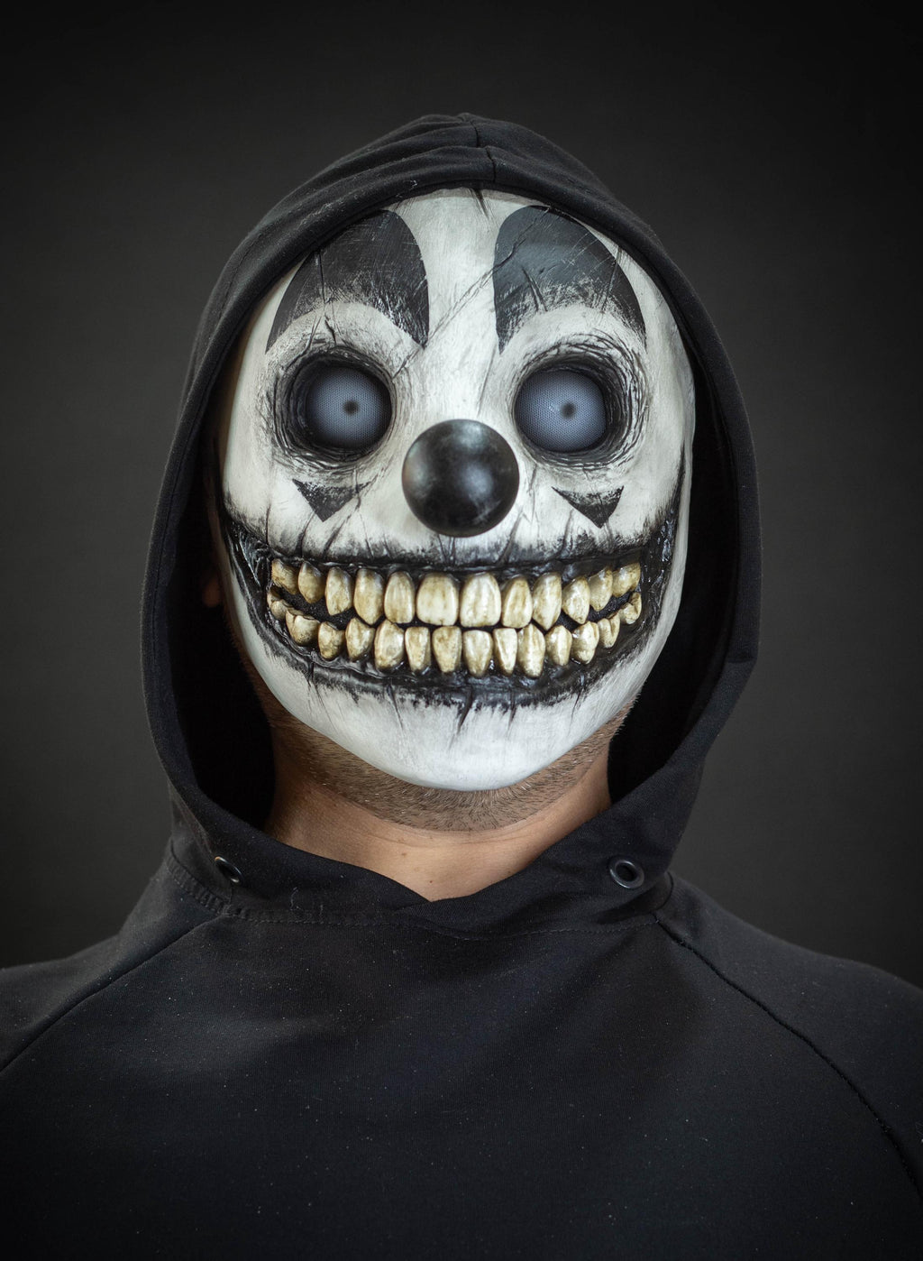 Smile clown mask Dark shape for gift, Halloween, cosplay or party