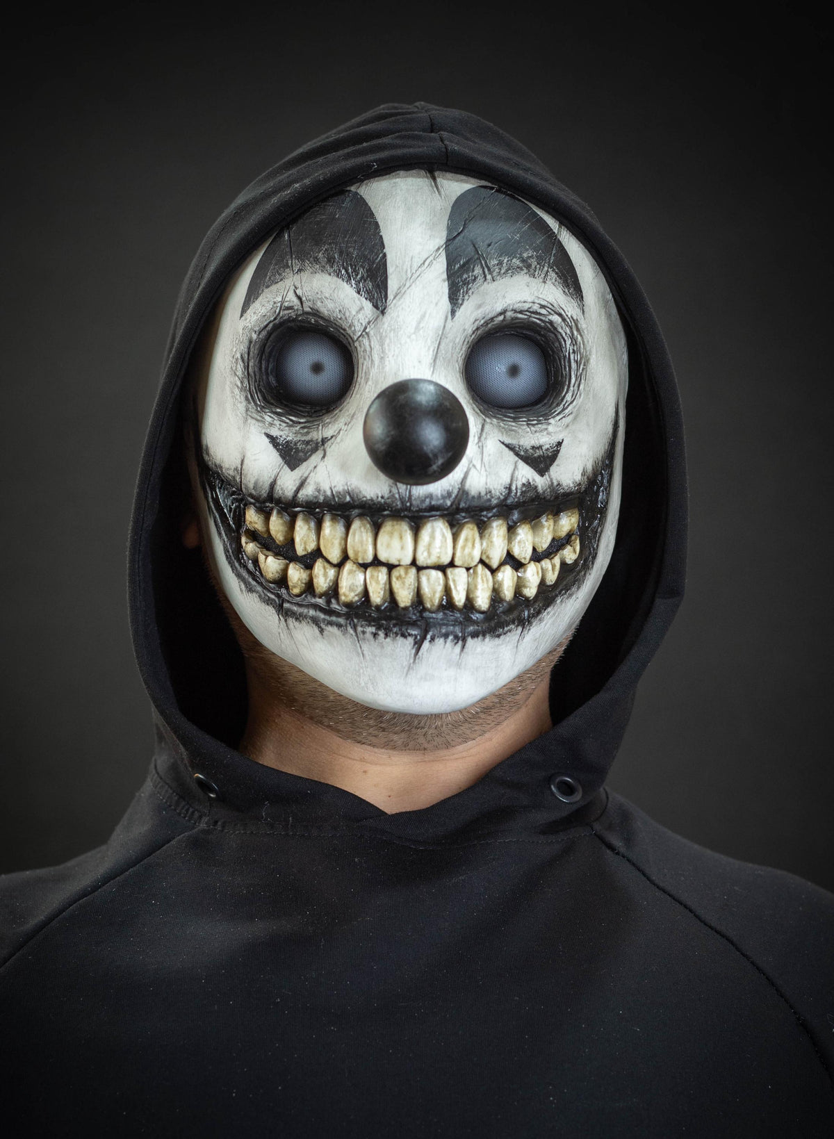 Smile clown mask Dark shape for gift, Halloween, cosplay or party