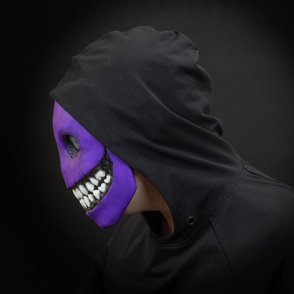 Purple Smile Mask: Halloween Cosplay Gift