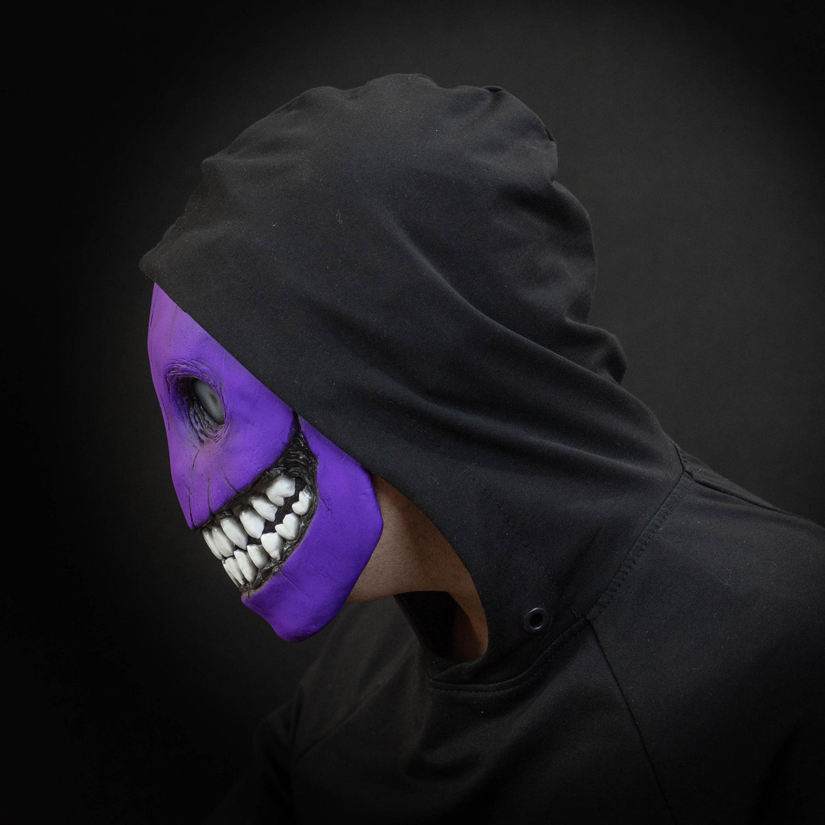 Purple Smile Mask: Halloween Cosplay Gift