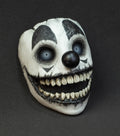 Clown mask with movable jaw Dark shape for gift, Halloween, cosplay or party