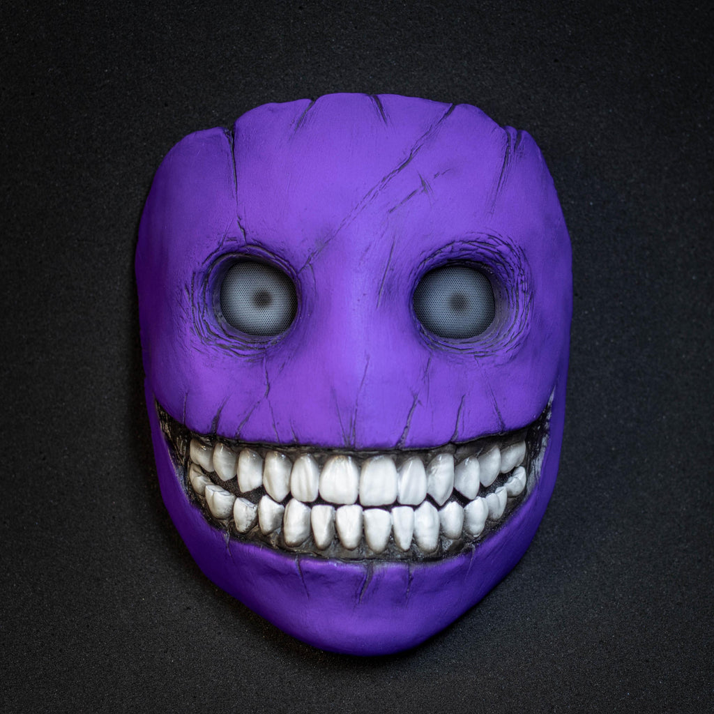 Purple Smile Mask: Halloween Cosplay Gift