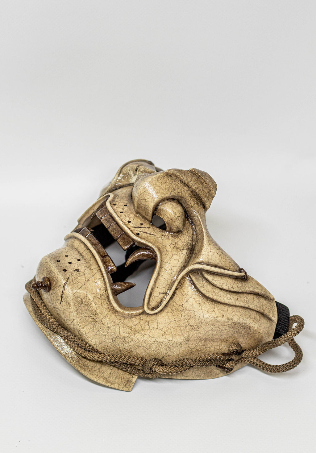 Ghost of Tsushima mask Crackle shape. Demon Menpo mask