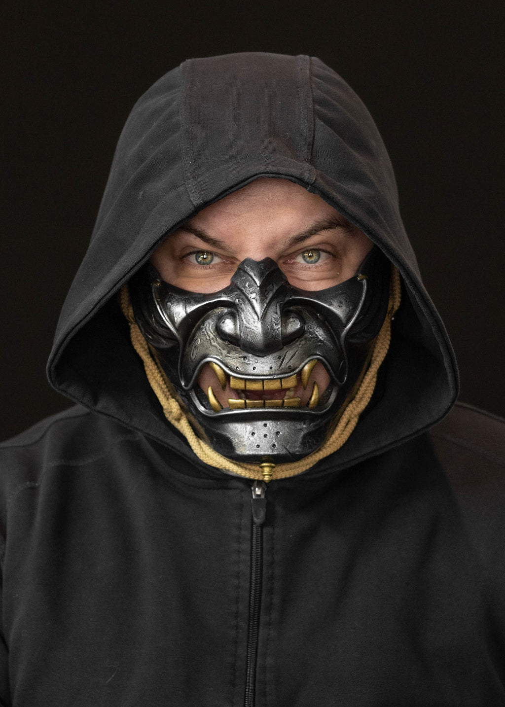 Ghost of Tsushima mask . Menpo Demon Mask