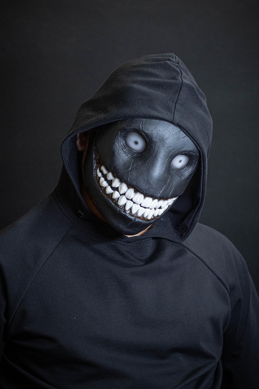 Creepy Smile Mask: Halloween Cosplay Prop