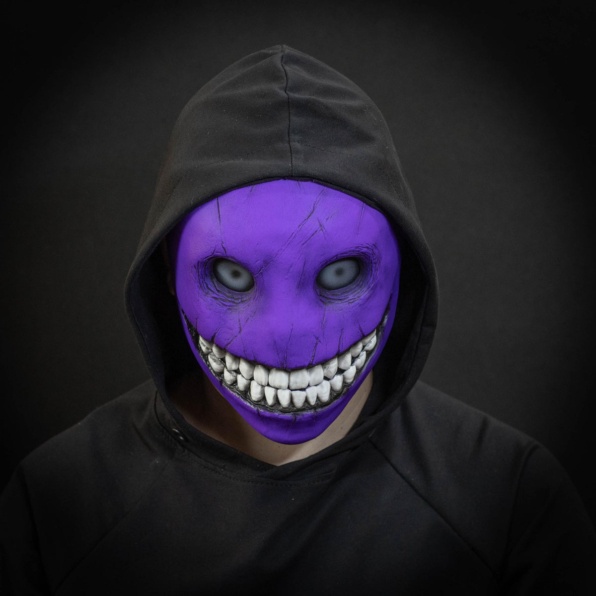 Purple Smile Mask: Halloween Cosplay Gift