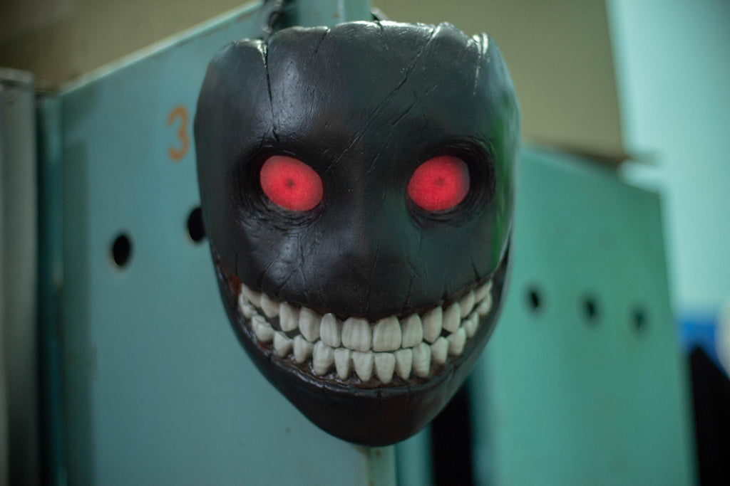 Creepy Smile Mask: Halloween Cosplay Prop