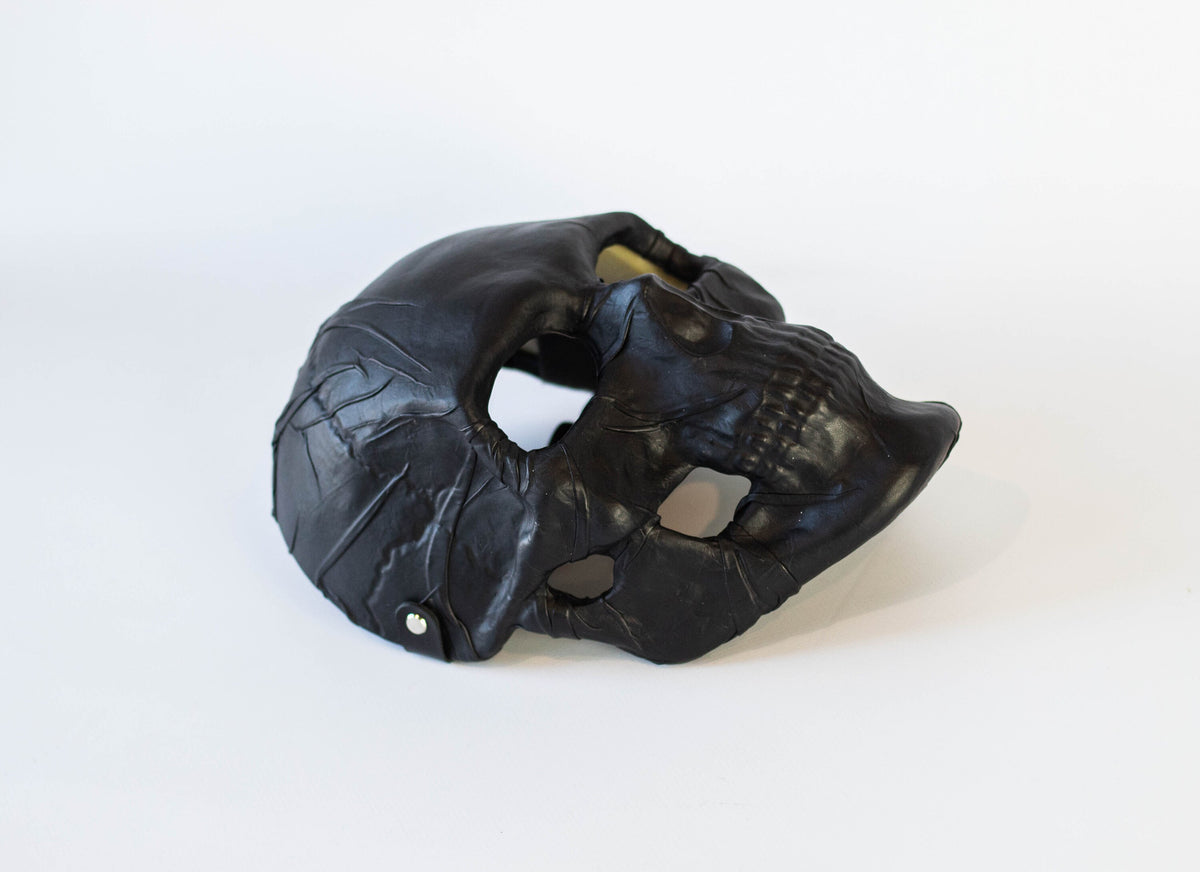 Skull Mask leatherette full face