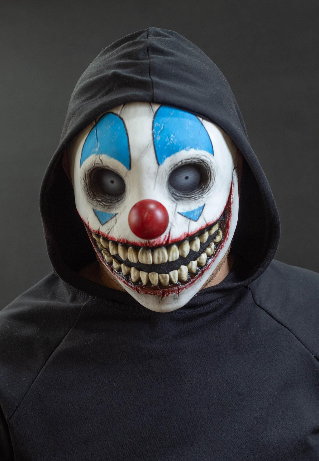 Smile clown mask with movable jaw for gift, Halloween, cosplay or party