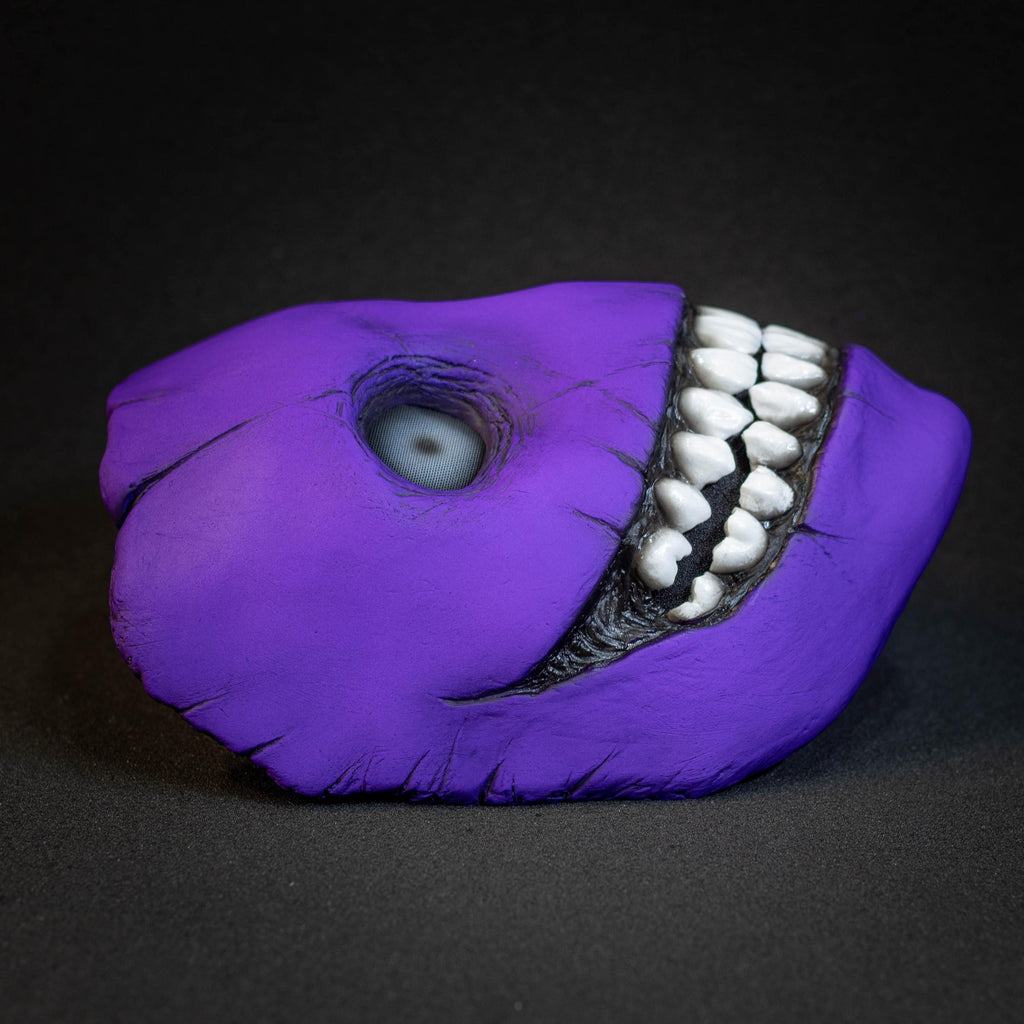Purple Smile Mask: Halloween Cosplay Gift