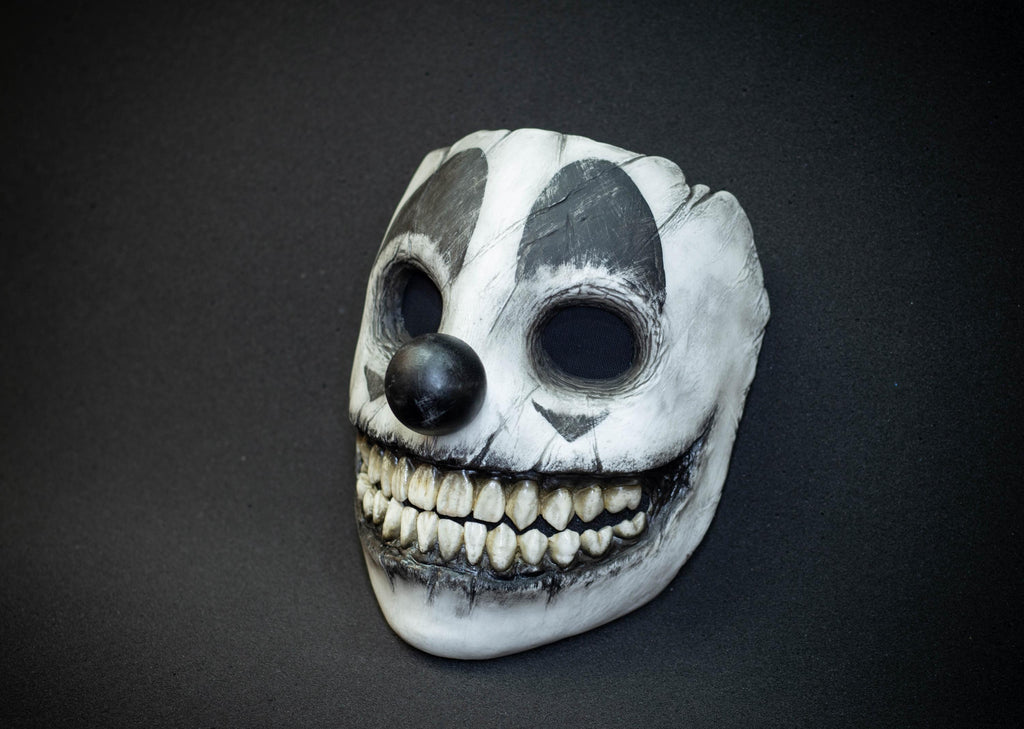Smile clown mask Dark shape for gift, Halloween, cosplay or party