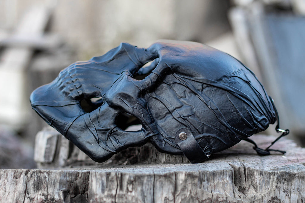 Skull Mask leatherette full face