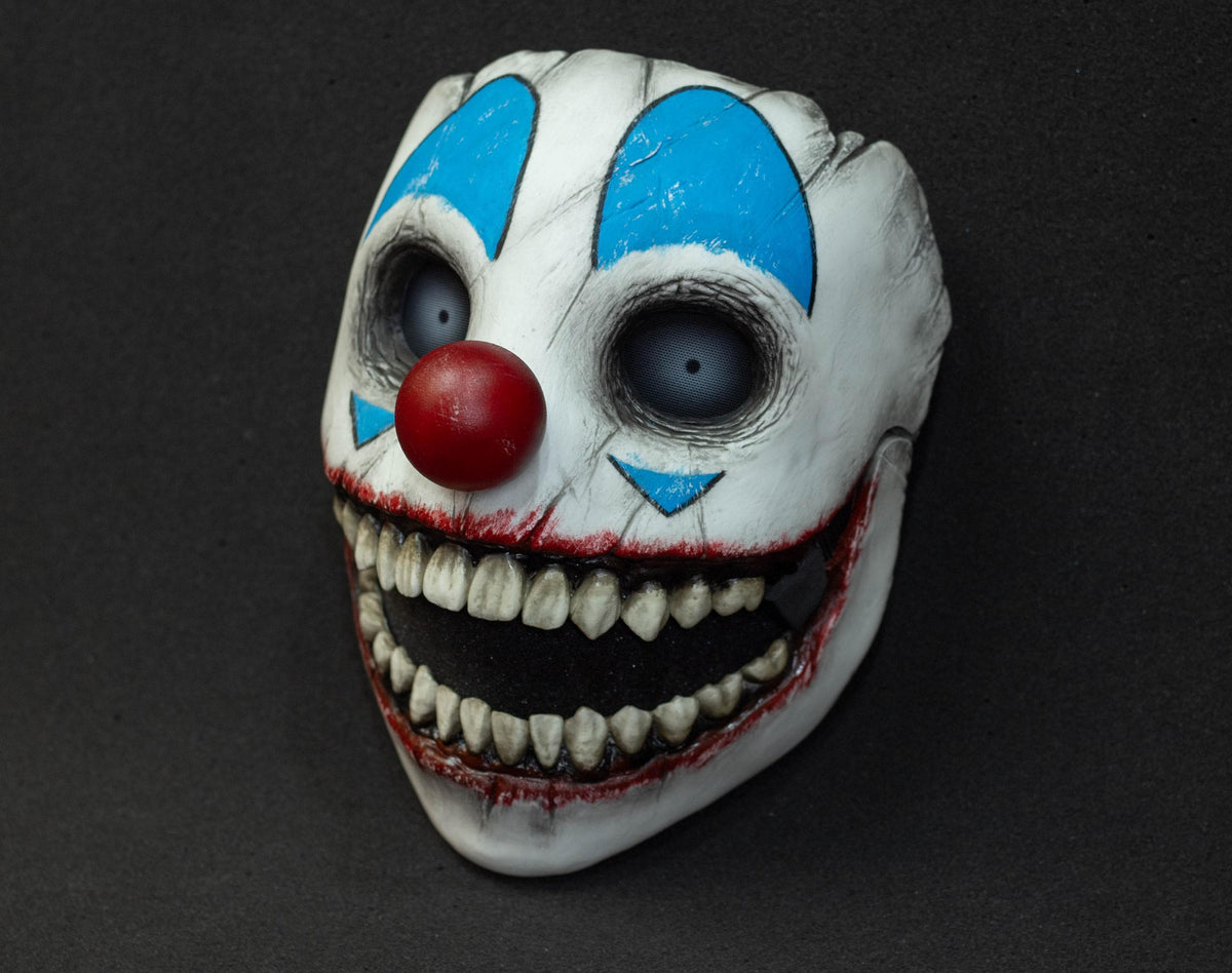 Smile clown mask with movable jaw for gift, Halloween, cosplay or party