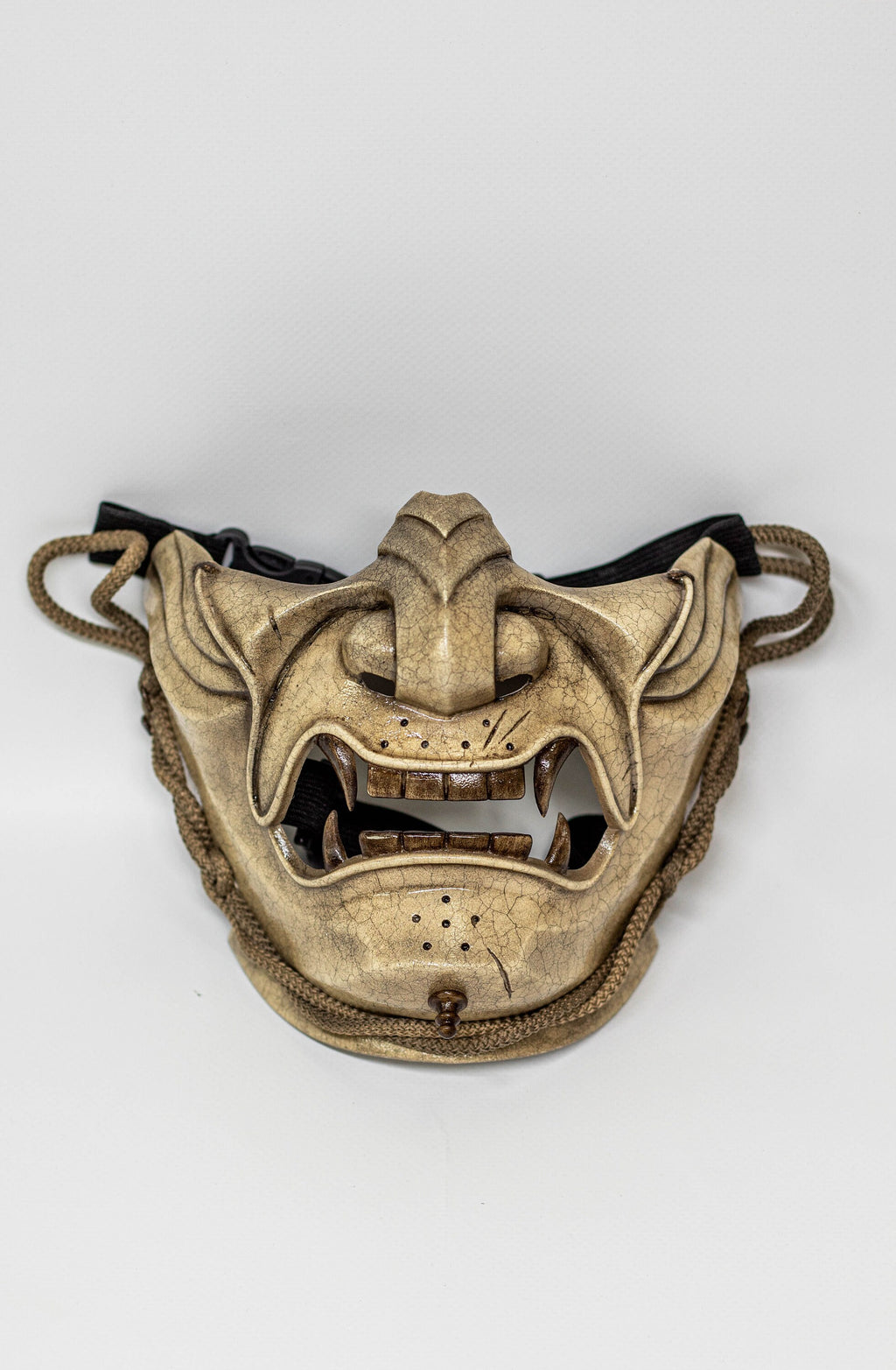 Ghost of Tsushima mask Crackle shape. Demon Menpo mask