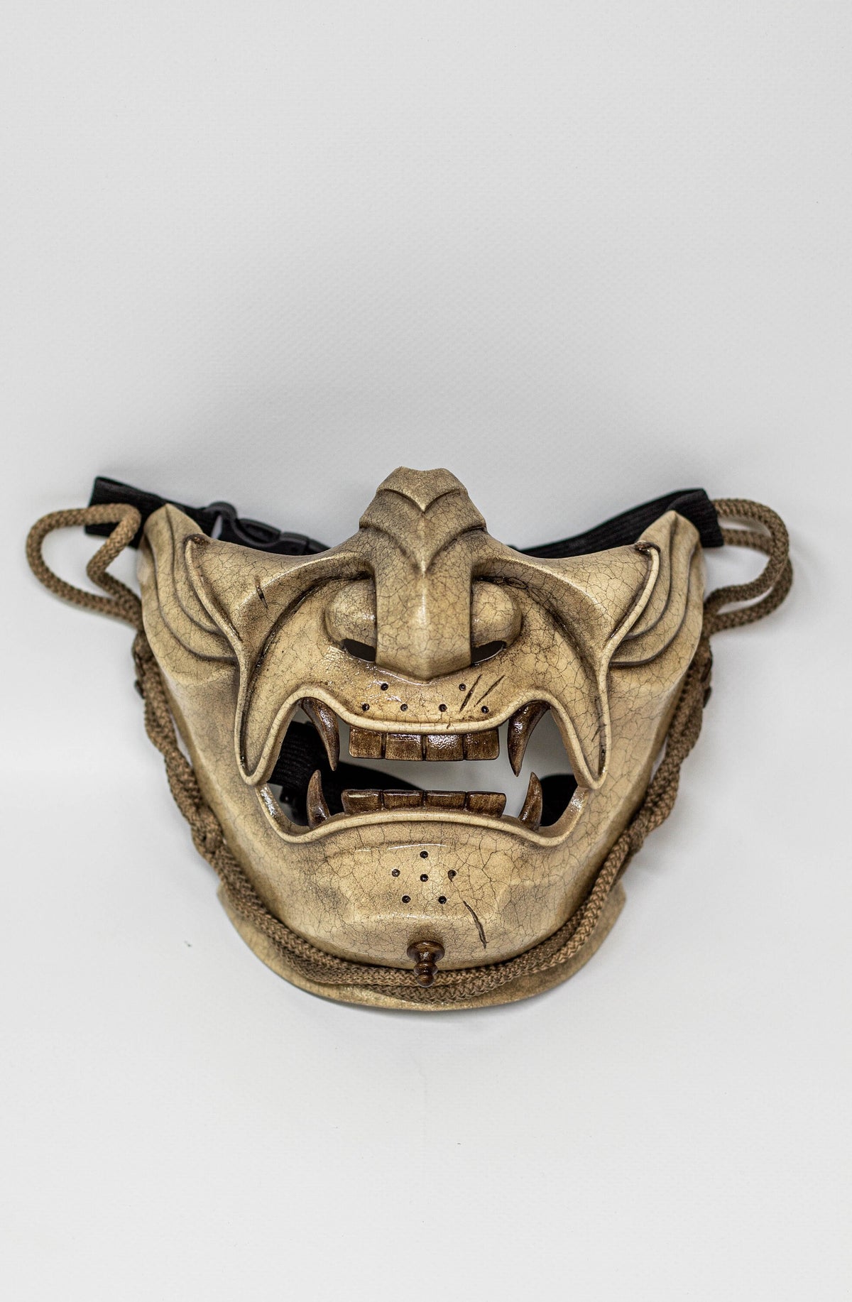 Ghost of Tsushima mask Crackle shape. Demon Menpo mask
