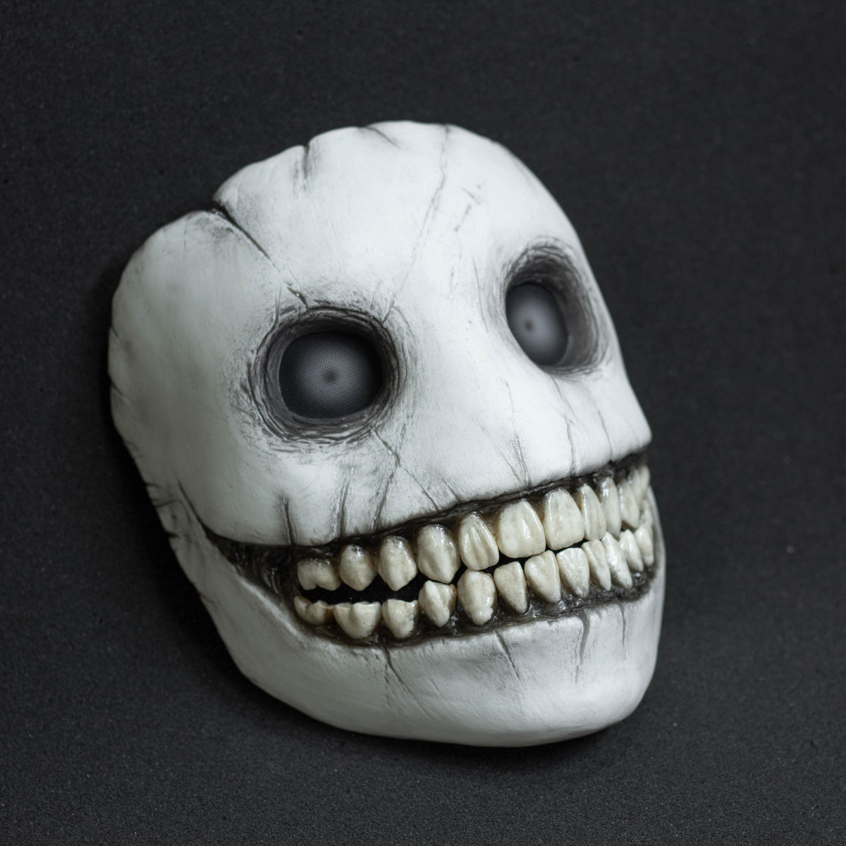 Smile Mask: Halloween Cosplay, Handmade Hard Plastic
