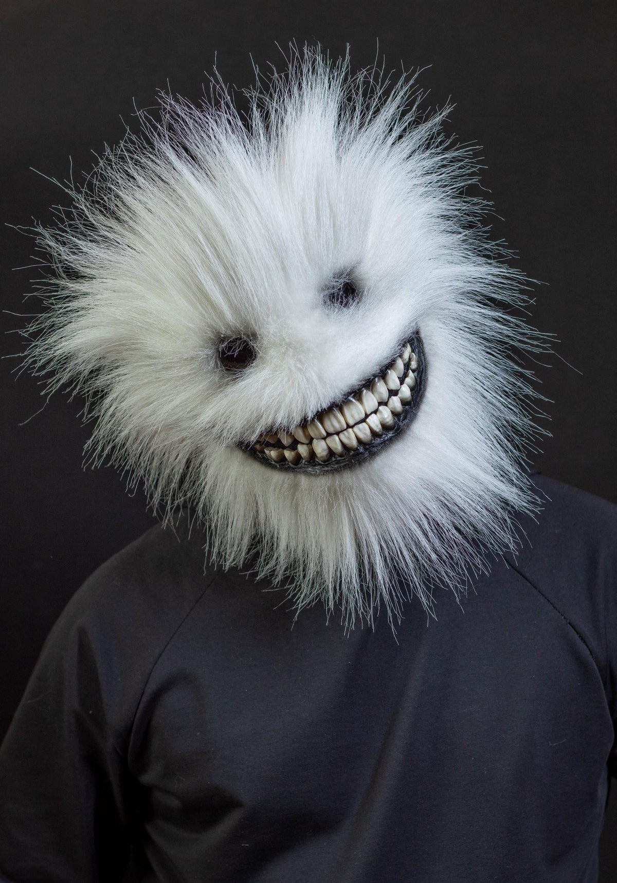 Smile Yeti mask for cosplay or costume party