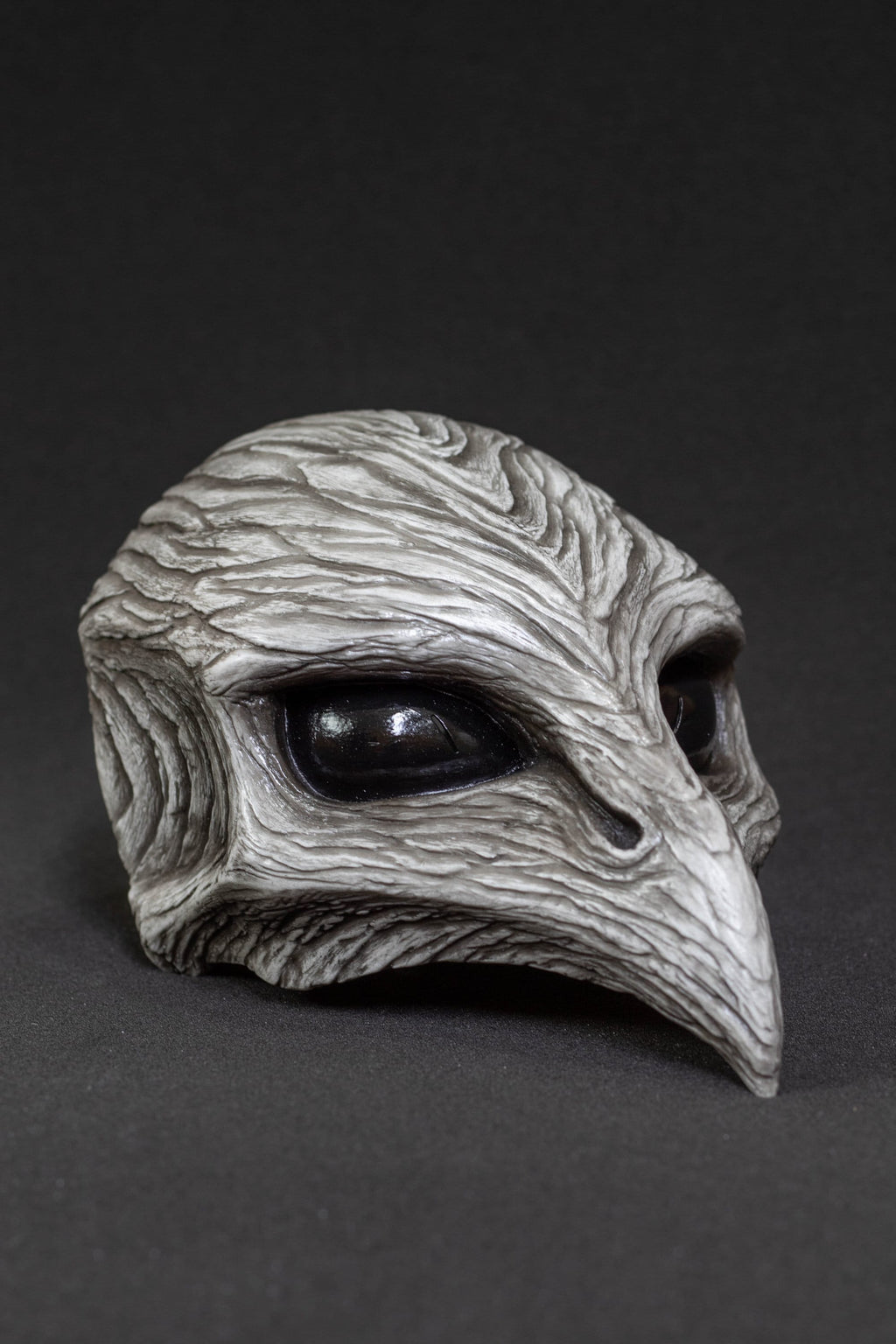 Plague Bird mask halfmask white bone shape
