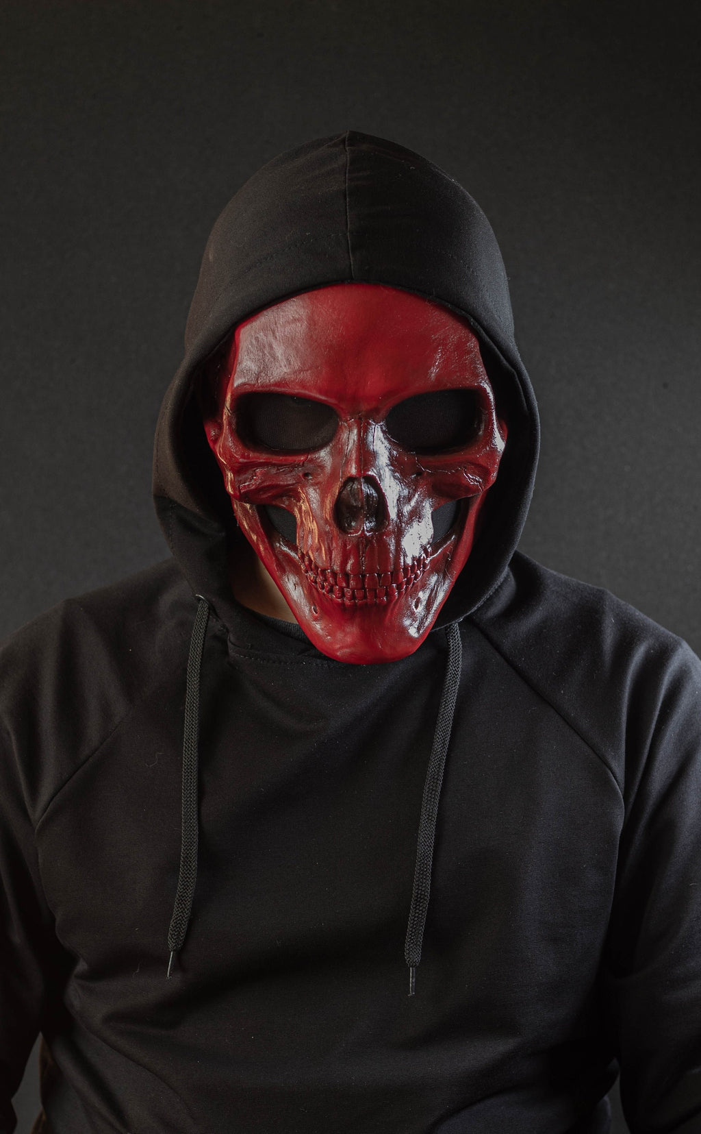 Handmade Skull Mask: Movable Jaw, Adjustable Fit
