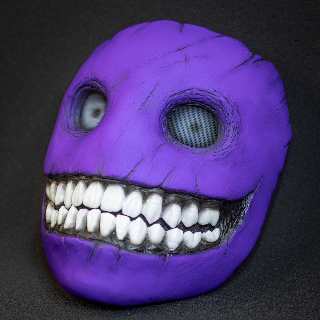 Purple Smile Mask: Halloween Cosplay Gift