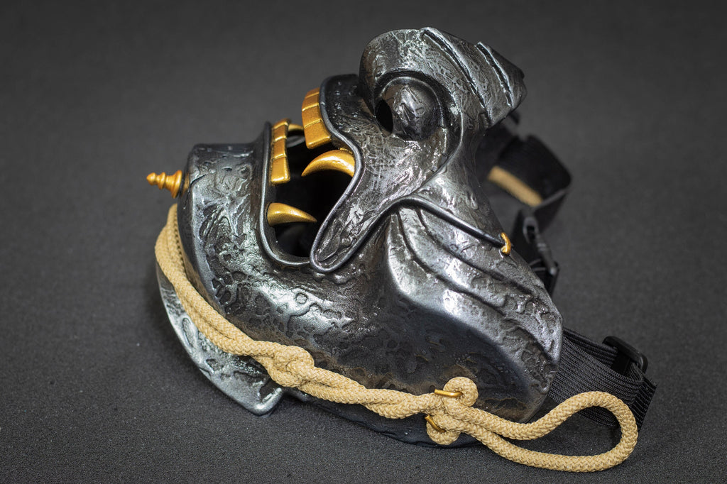 Ghost of Tsushima mask . Menpo Demon Mask