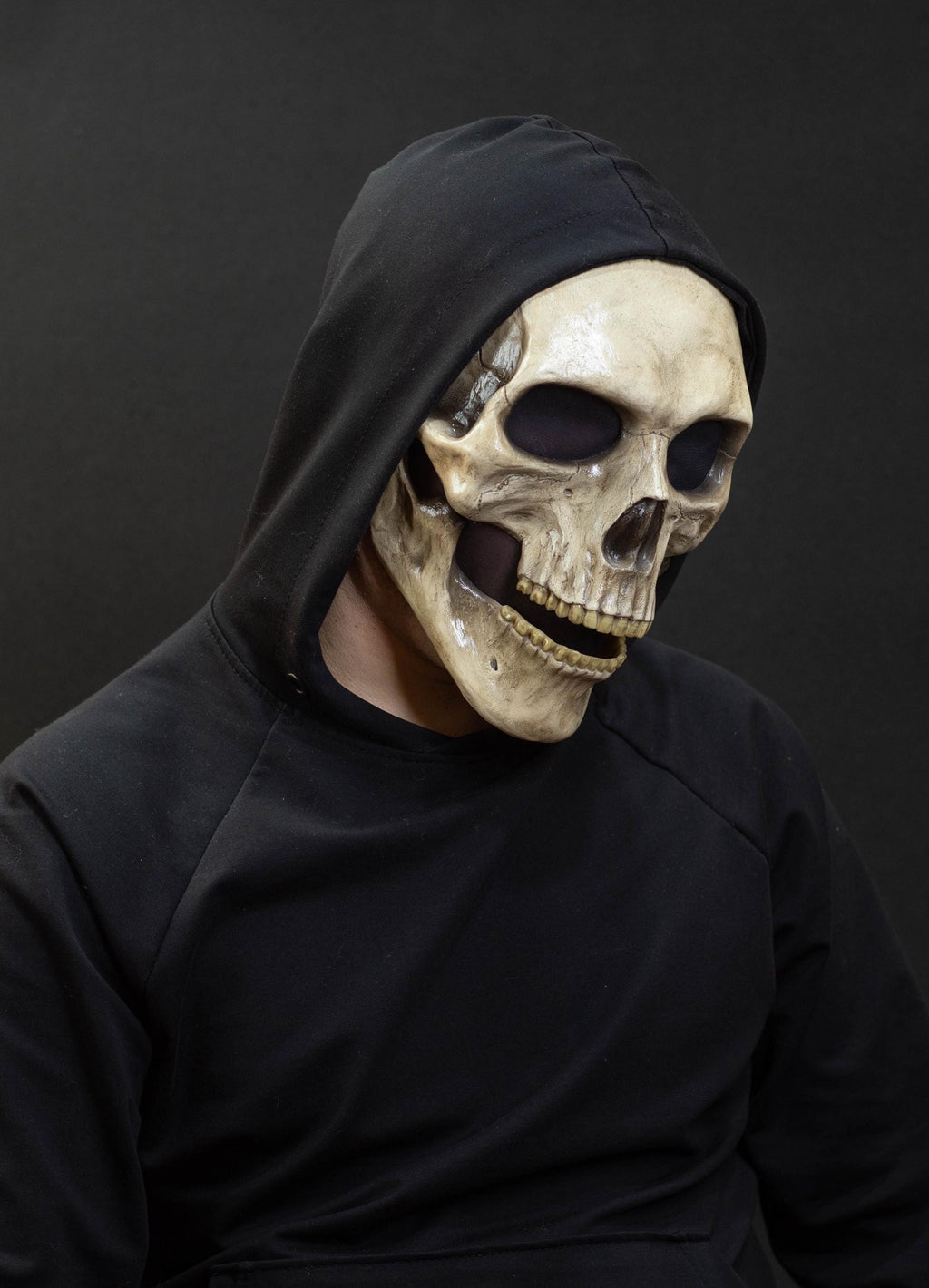 Human Skull Mask full face with realistic teeth and bone shape