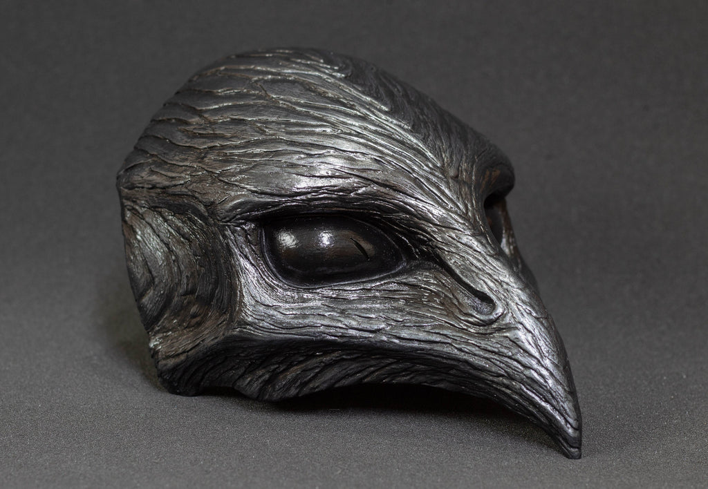 Bird mask halfmask metal shape