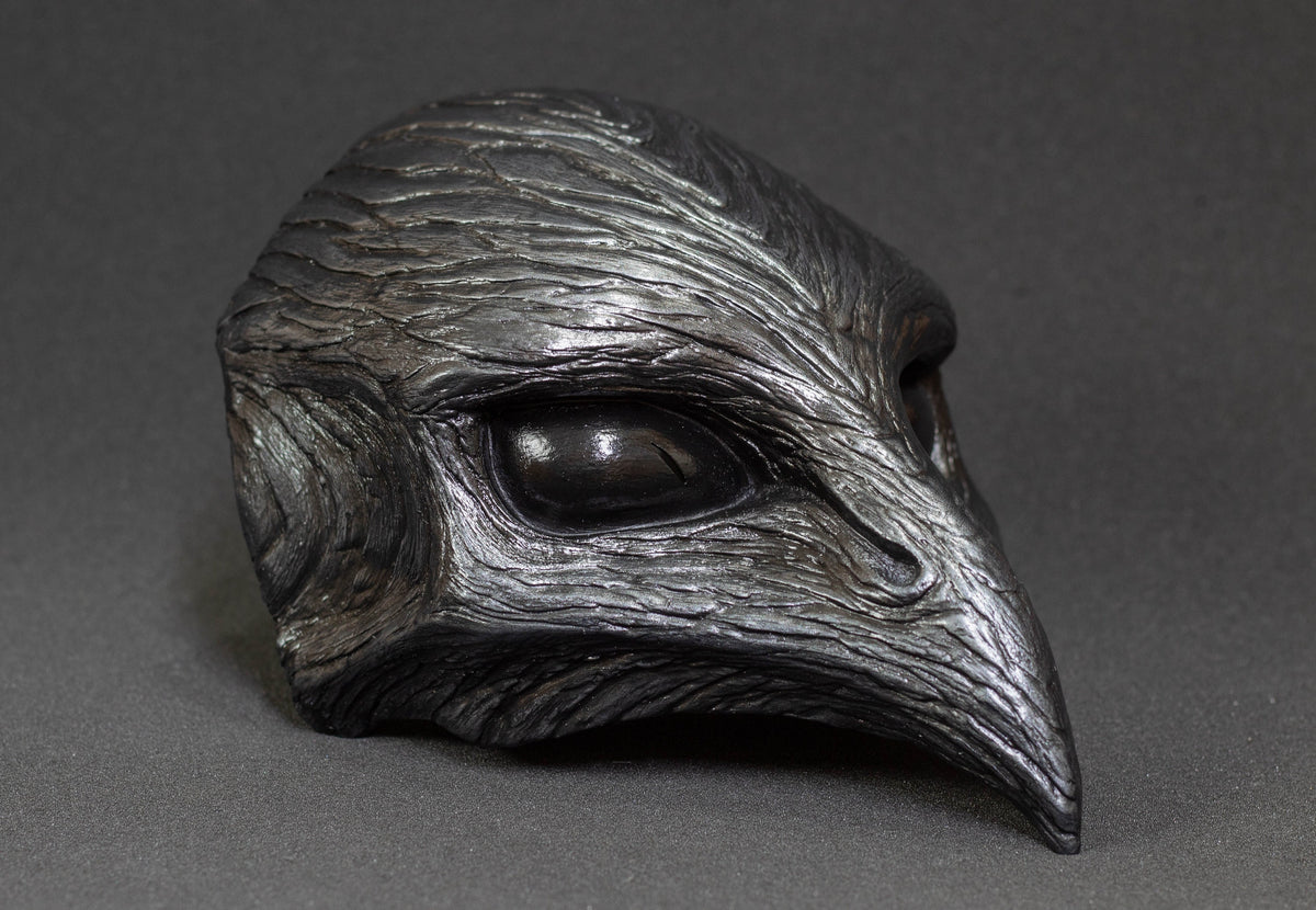 Bird mask halfmask metal shape