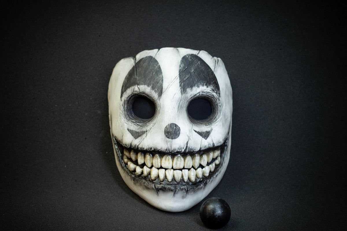 Smile clown mask Dark shape for gift, Halloween, cosplay or party