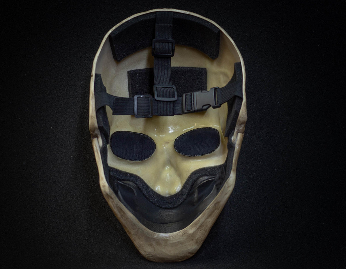 Human Skull Mask full face with realistic teeth and bone shape