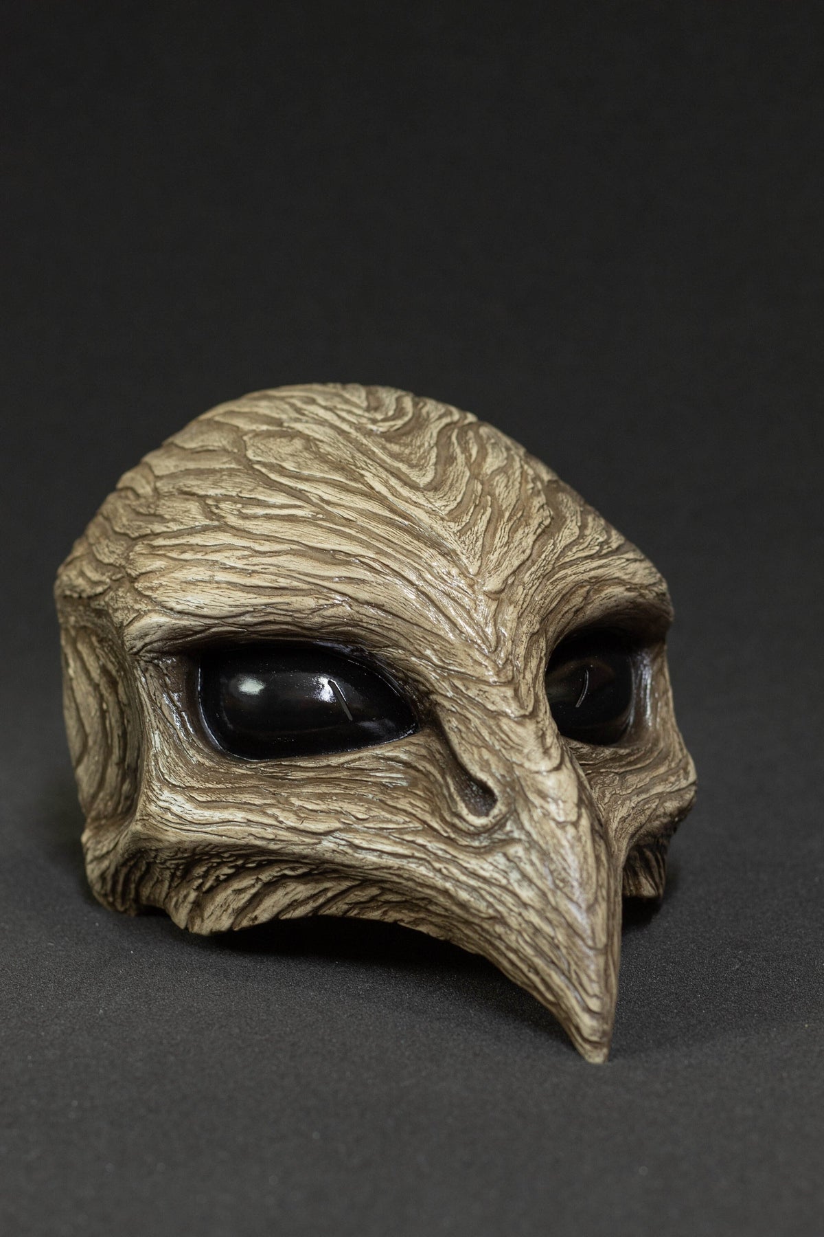 Bird mask halfmask bone shape