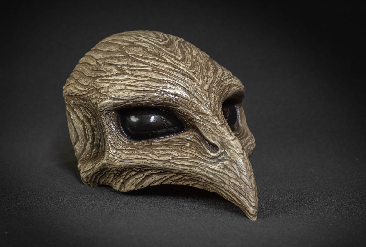Bird mask halfmask bone shape