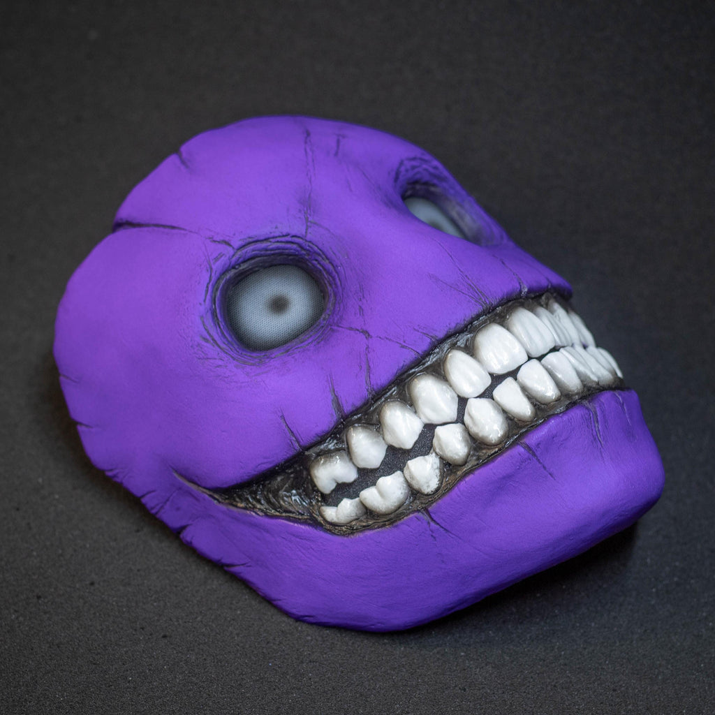 Purple Smile Mask: Halloween Cosplay Gift