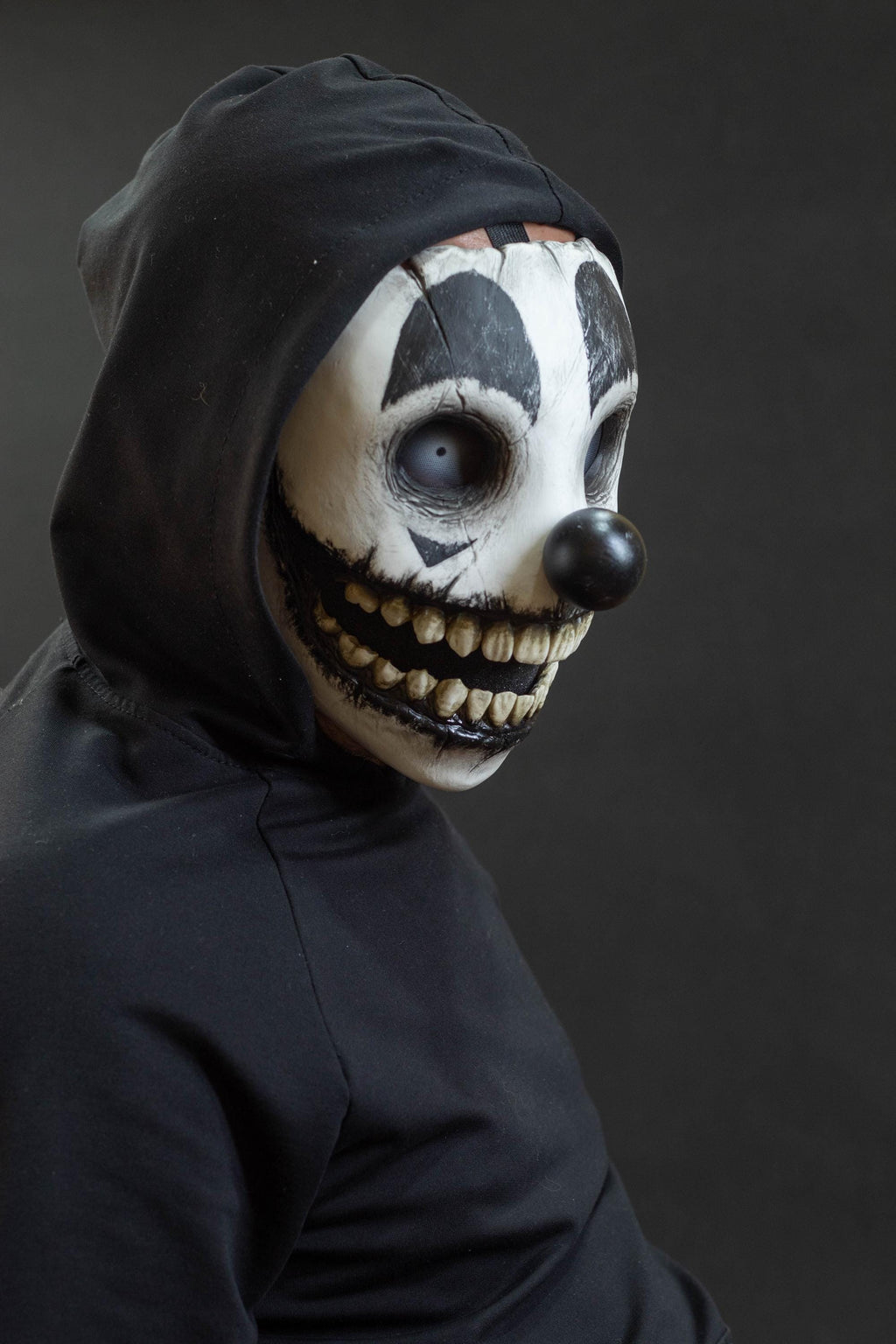 Smile clown mask Dark shape for gift, Halloween, cosplay or party