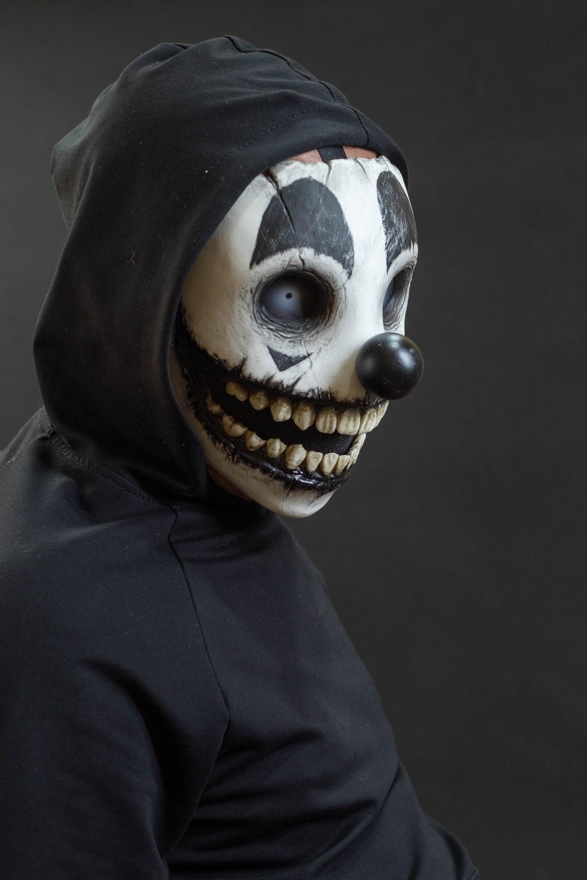 Smile clown mask Dark shape for gift, Halloween, cosplay or party