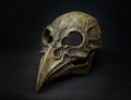 Plague Doctor mask Bird skull  bone shape with a movable jaw