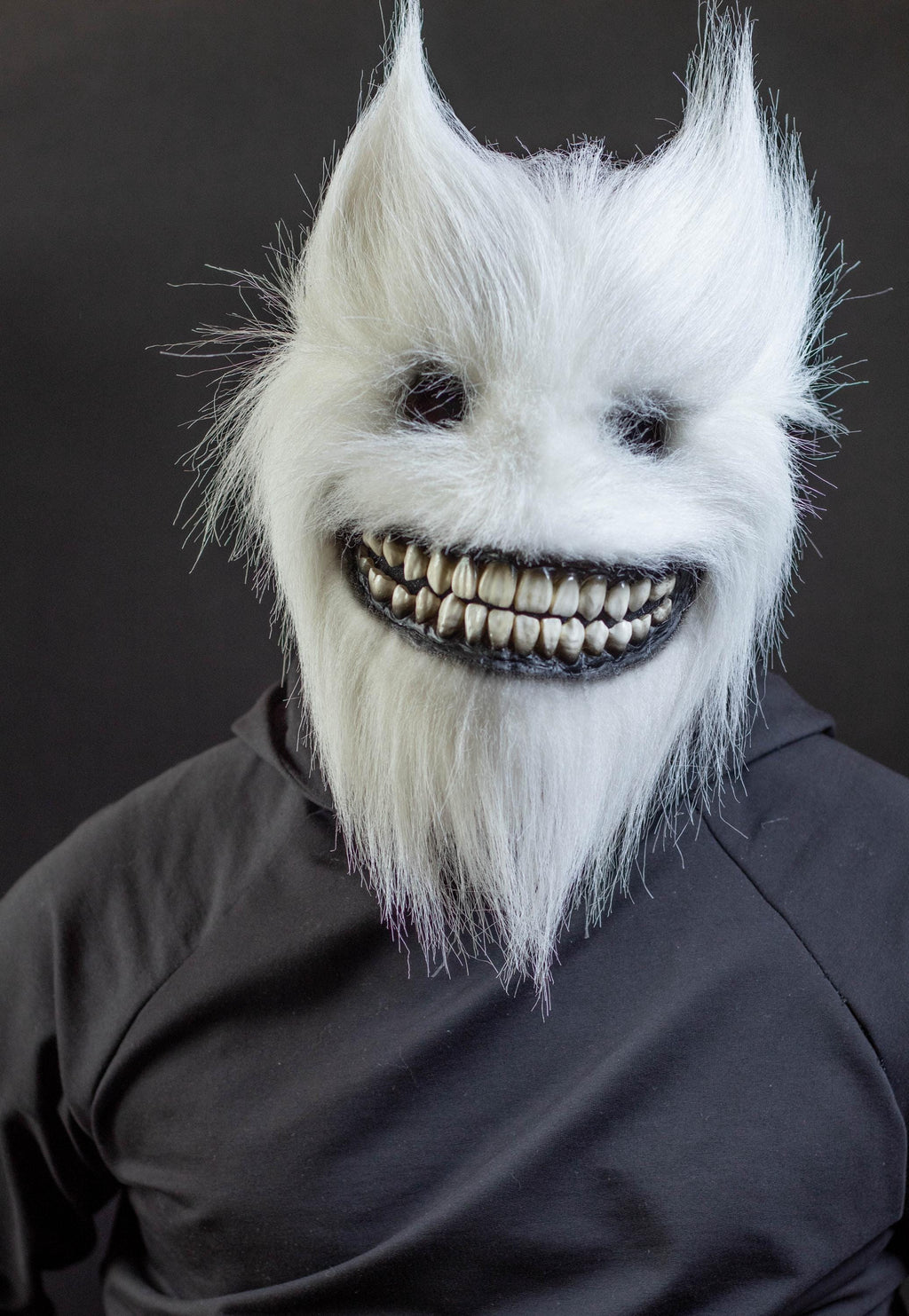 Smile Yeti mask for cosplay or costume party