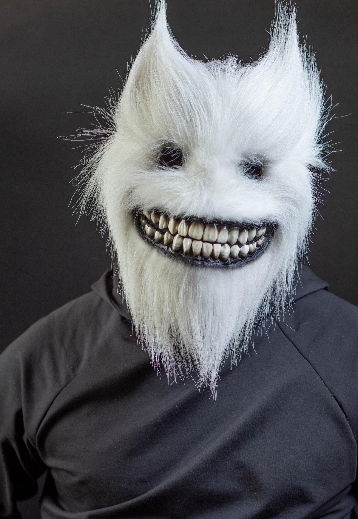Smile Yeti mask for cosplay or costume party